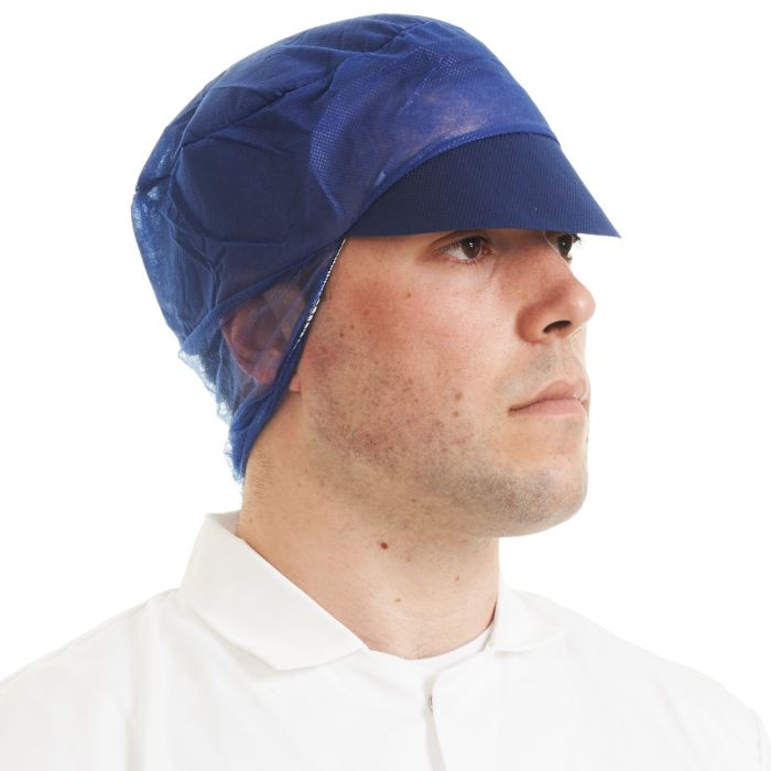 Blue Snood Cap